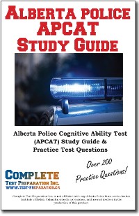 Cover Alberta Police APCAT Study Guide