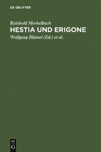 Cover Hestia und Erigone
