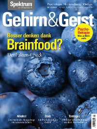 Cover Gehirn&Geist 12/2023 Besser denken dank Brainfood?