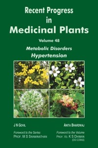 Cover Recent Progress in Medicinal Plants (Metabolic Disorders Hypertension)
