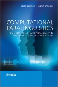 Cover Computational Paralinguistics