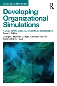 Cover Developing Organizational Simulations