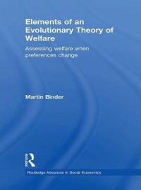 Cover Elements of an Evolutionary Theory of Welfare