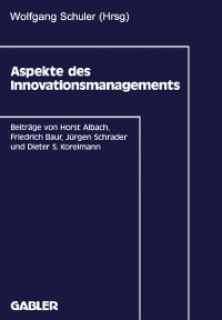 Cover Aspekte des Innovationsmanagements