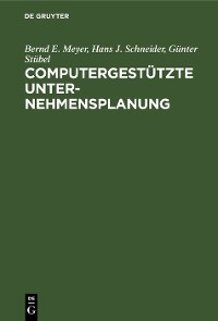 Cover Computergestützte Unternehmensplanung