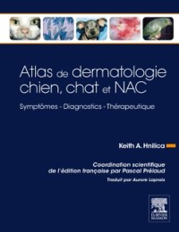 Cover Atlas de dermatologie chien, chat et NAC