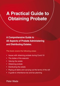 Cover Practical Guide To Obtaining Probate