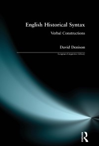 Cover English Historical Syntax