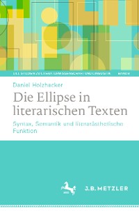 Cover Die Ellipse in literarischen Texten