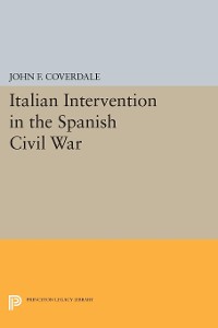 Cover Italian Intervention in the Spanish Civil War