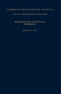 Cover Multivariate Statistical Inference