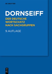 Cover Der deutsche Wortschatz nach Sachgruppen