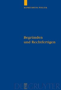 Cover Begründen und Rechtfertigen