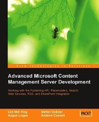 Cover Advanced Microsoft Content Management Server Development