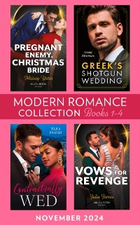 Cover Modern Romance November 2024 Books 1-4