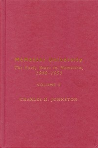 Cover McMaster University, Volume 2