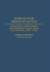Cover Korean War Order of Battle