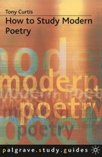 Cover How to Study Modern Poetry