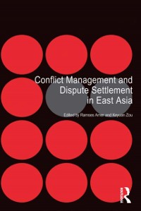 Cover Conflict Management and Dispute Settlement in East Asia