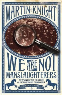 Cover We Are Not Manslaughterers