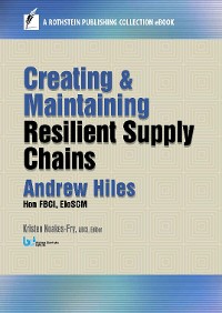 Cover Creating and Maintaining Resilient Supply Chains
