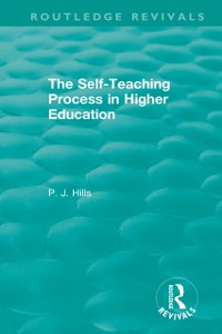 Cover The Self-Teaching Process in Higher Education