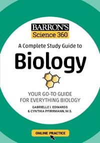 Cover Barron's Science 360: A Complete Study Guide to Biology with Online Practice
