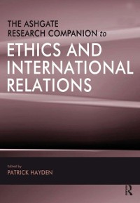 Cover The Ashgate Research Companion to Ethics and International Relations