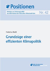 Cover Grundzüge einer effizienten Klimapolitik