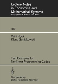 Cover Test Examples for Nonlinear Programming Codes