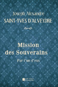 Cover Mission des Souverains