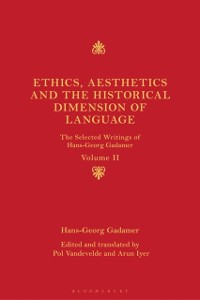 Cover Ethics, Aesthetics and the Historical Dimension of Language
