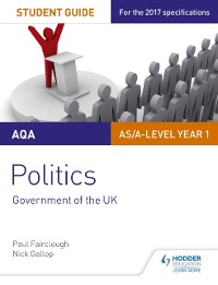 Cover AQA AS/A-level Politics Student Guide 1: Government of the UK