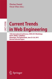 Cover Current Trends in Web Engineering