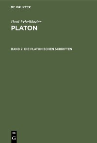 Cover Die platonischen Schriften