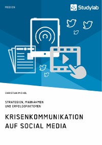 Cover Krisenkommunikation auf Social Media. Strategien, Maßnahmen und Erfolgsfaktoren