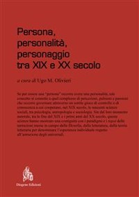 Cover Persona, personalità, personaggio tra XIX e XX secolo