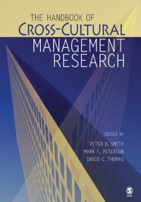 Cover Handbook of Cross-Cultural Management Research