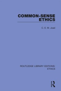 Cover Common-Sense Ethics