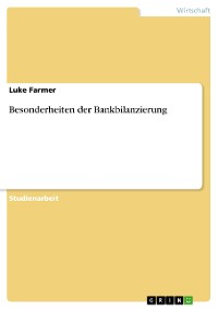 Cover Besonderheiten der Bankbilanzierung