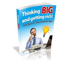 Cover Thinking big and getting rich