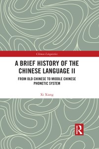 Cover Brief History of the Chinese Language II