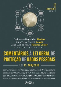 Cover Comentários à Lei Geral de Proteção de Dados