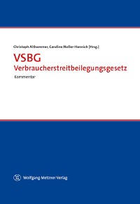 Cover VSBG - Verbraucherstreitbeilegungsgesetz