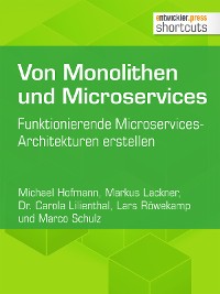 Cover Von Monolithen und Microservices