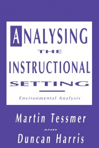Cover Analysing the Instructional Setting
