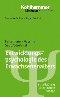 Cover Entwicklungspsychologie des Erwachsenenalters
