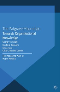 Cover Towards Organizational Knowledge