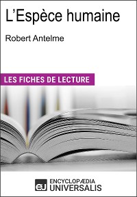 Cover L'Espèce humaine de Robert Antelme