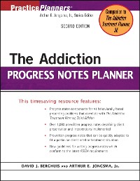 Cover The Addiction Progress Notes Planner